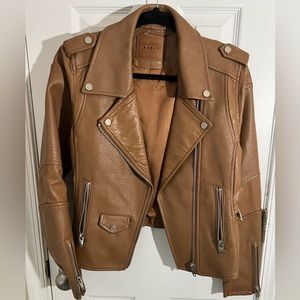 Blanknyc Easy Rider Jacket. Size M. Color: Cognac